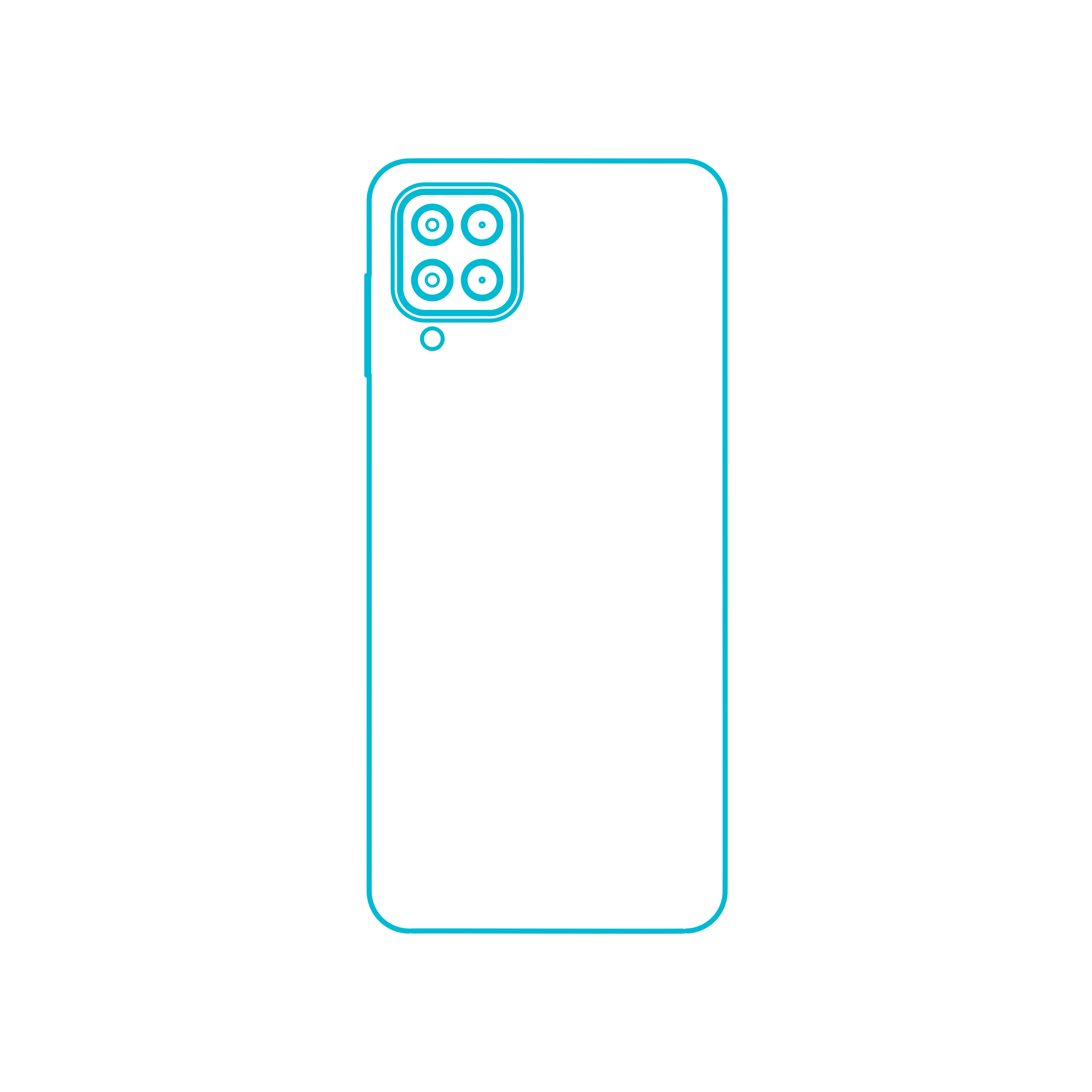 Digital Samsung Galaxy A12 Cad Style Svg Vector Free Vectors
